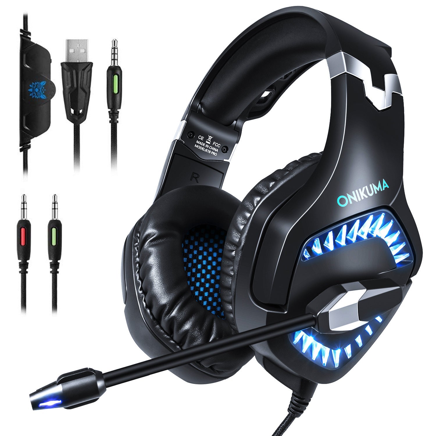 Gaming Headset PC Stereo Earphones Headphones Casque